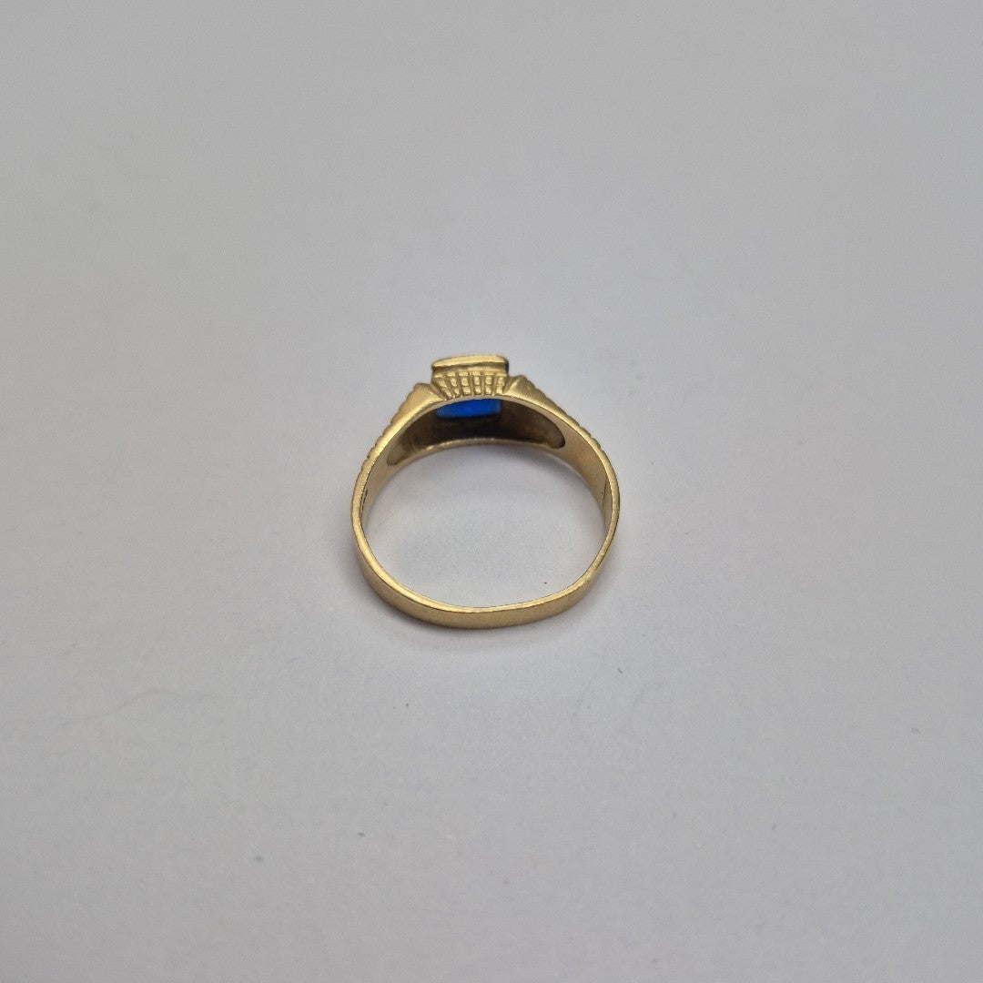 ANILLO ORO 10 K 3,70 GRMS (SEMINUEVO)