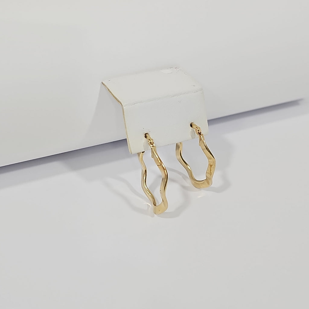 ARRACADAS PAR ORO 14 K 2,00 GRMS (SEMINUEVO)