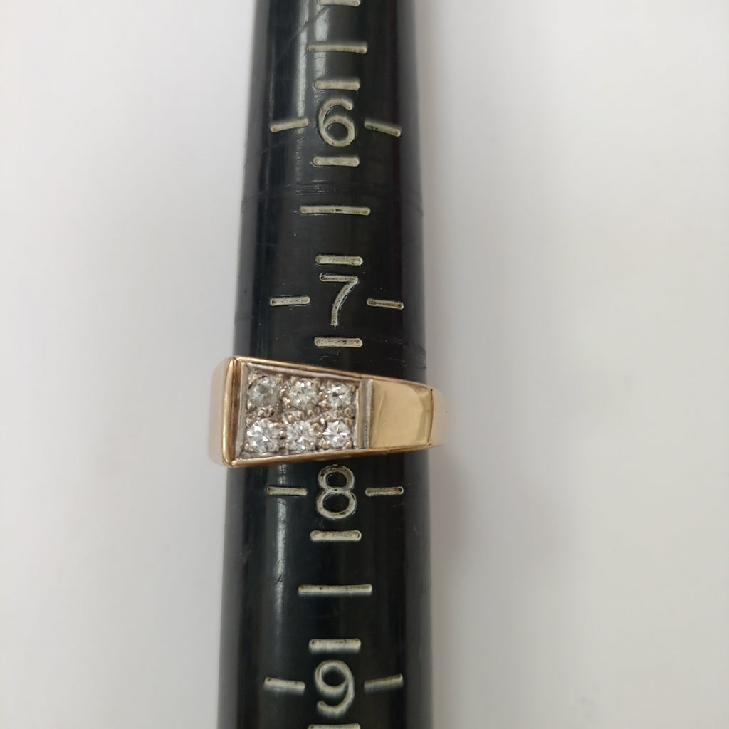 ANILLO ORO 14 K 8.3 GRMS (SEMINUEVO)