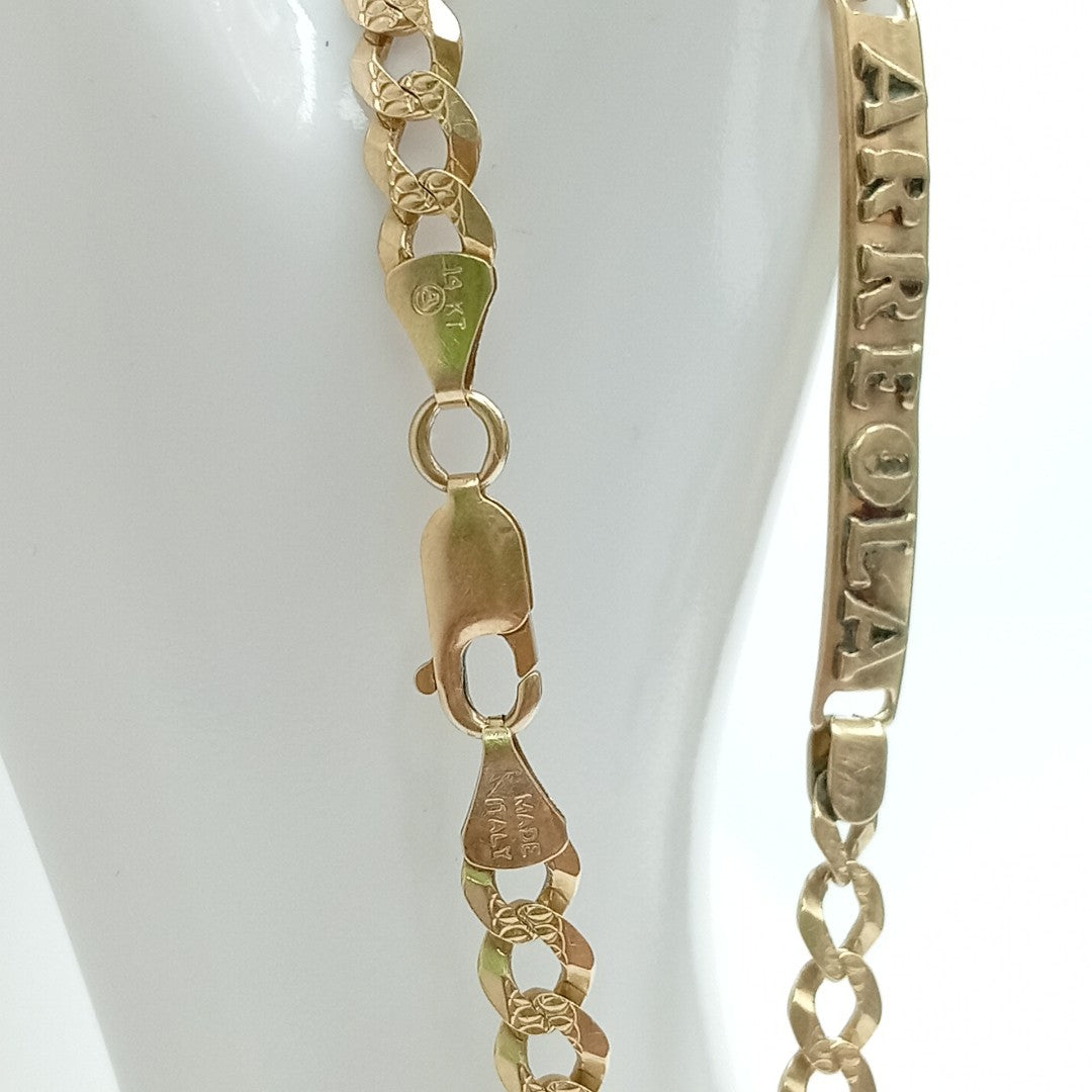 ESCLAVA ORO 14 K 11,20 GRMS (SEMINUEVO)