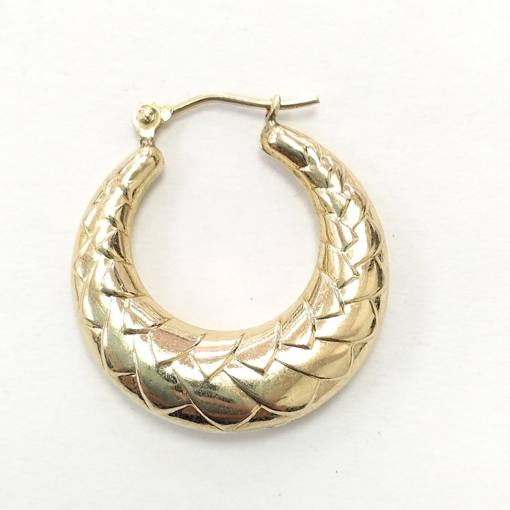 ARRACADAS PAR ORO 14 K 1.6 GRMS (SEMINUEVO)