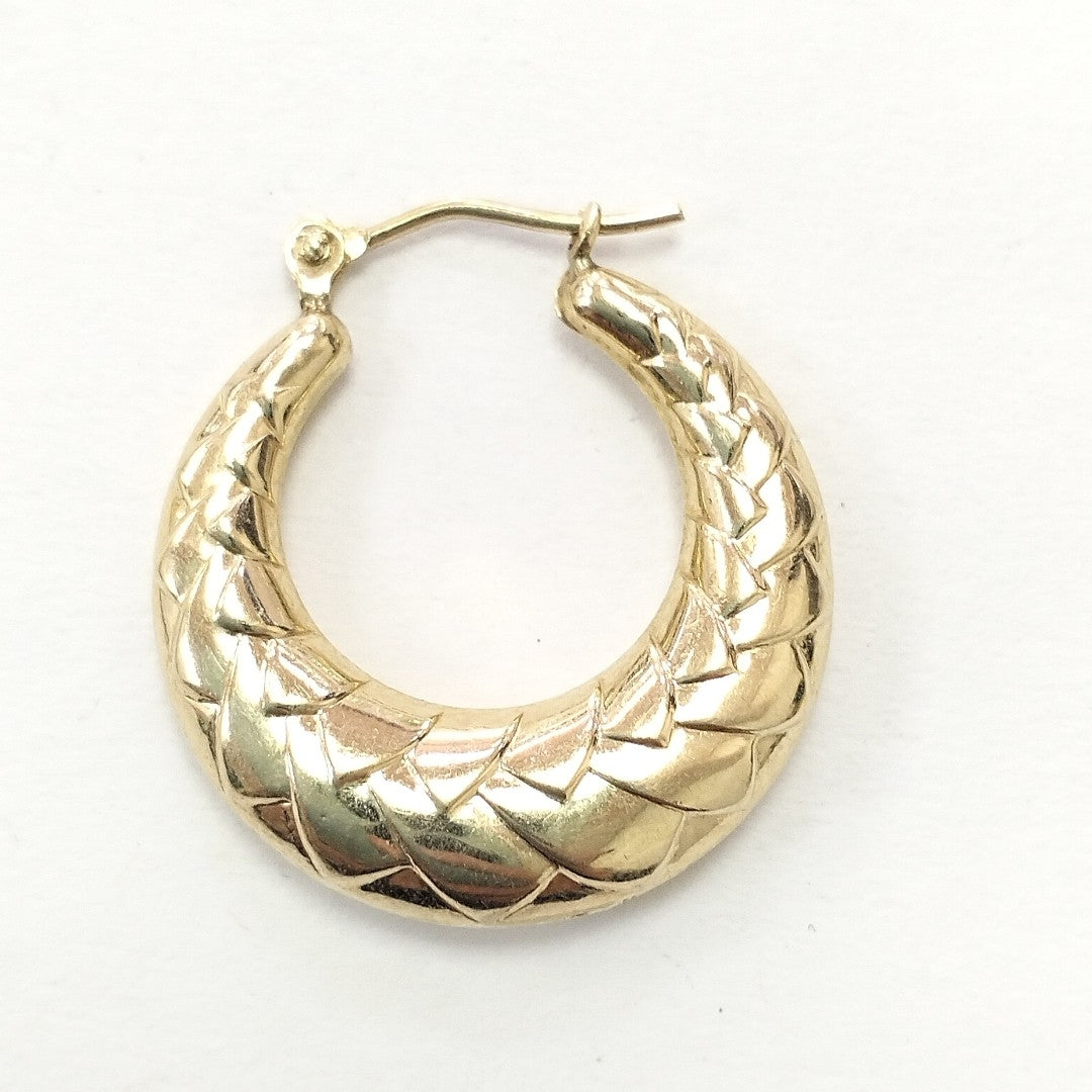 ARRACADAS PAR ORO 14 K 1.6 GRMS (SEMINUEVO)