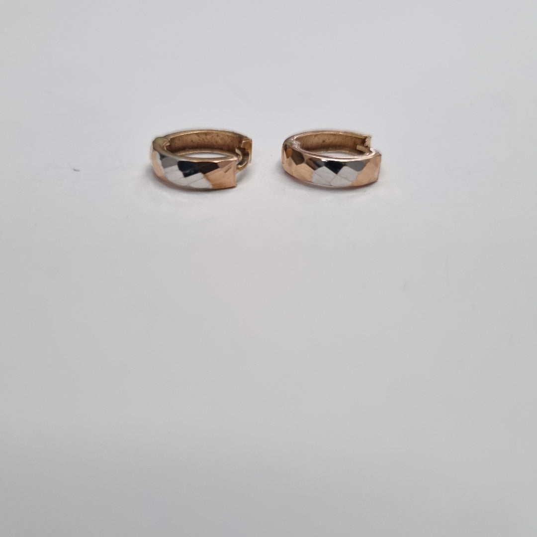 ARRACADAS PAR ORO 14 K 1 GRMS (SEMINUEVO)