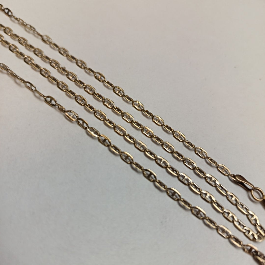 CADENA ORO, RODIADO 10 K 3.4 GRMS (SEMINUEVO)