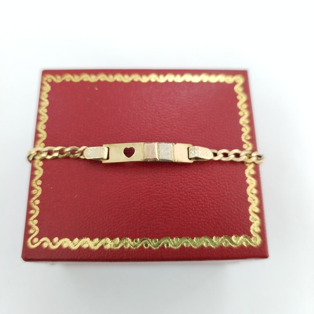 ESCLAVA ORO 10 K 1.9 GRMS (SEMINUEVO)
