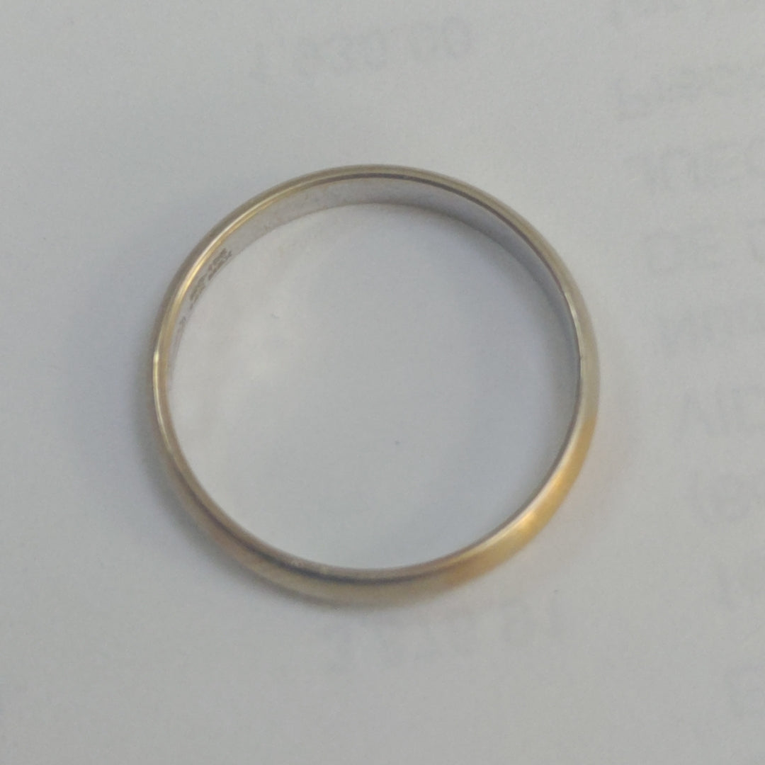 ARGOLLA ORO BLANCO 14 K 1.8 GRMS (SEMINUEVO)