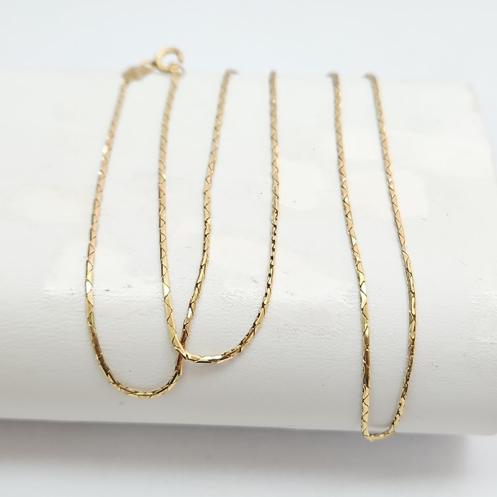 CADENA ORO 14 K 3.5 GRMS (SEMINUEVO)
