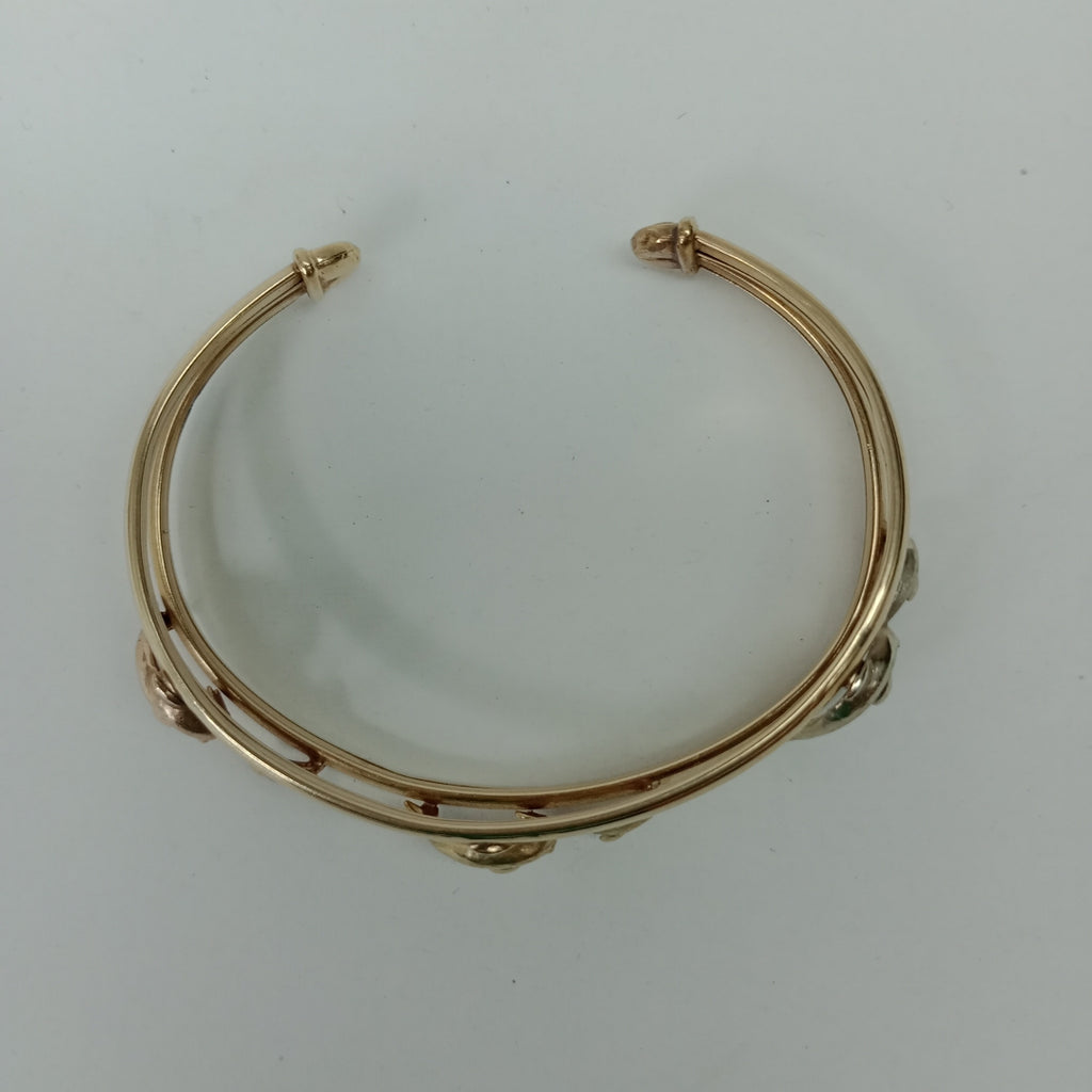BRAZALETE ORO 10 K 11.4 GRMS (SEMINUEVO)