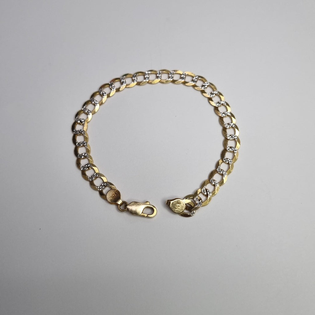 PULSERA ORO, RODIADO 14 K 10.2 GRMS (SEMINUEVO)