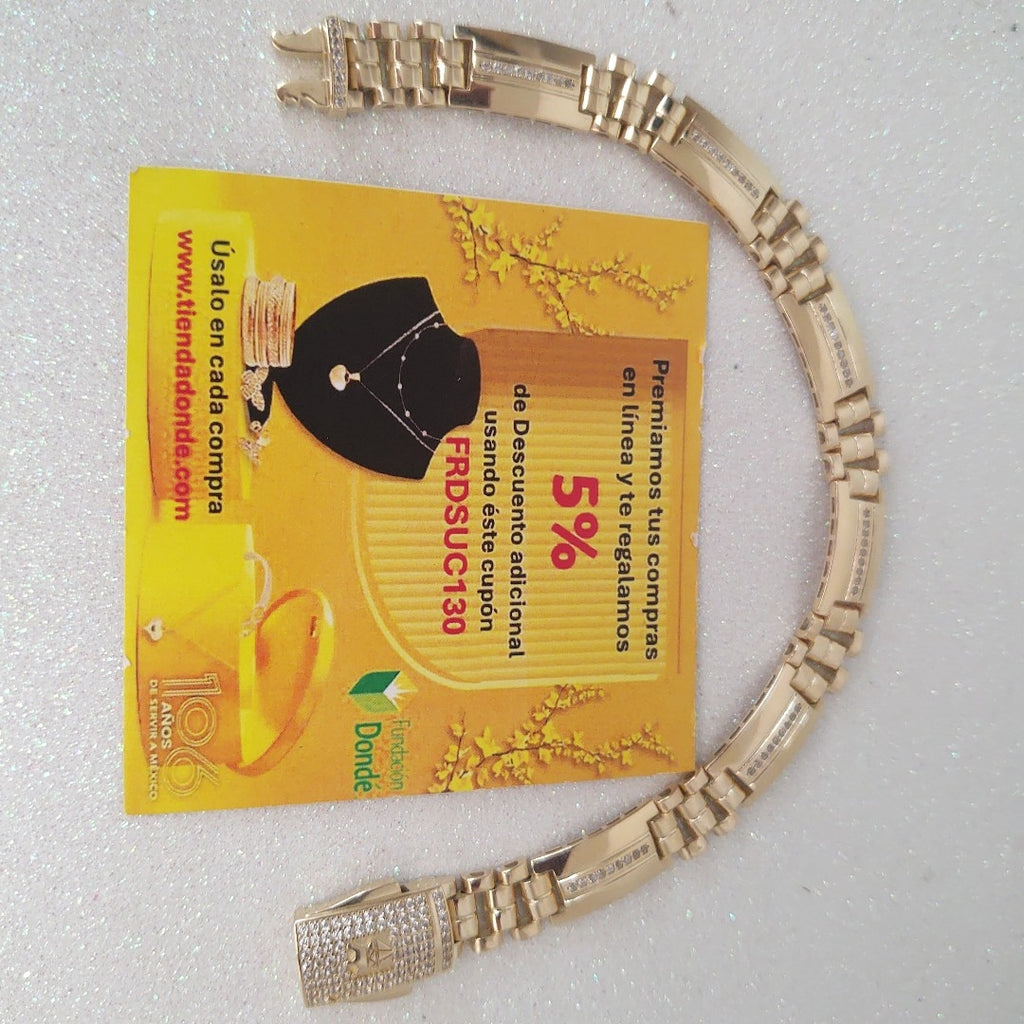 PULSERA ORO 14 K 21.7 GRMS (SEMINUEVO)