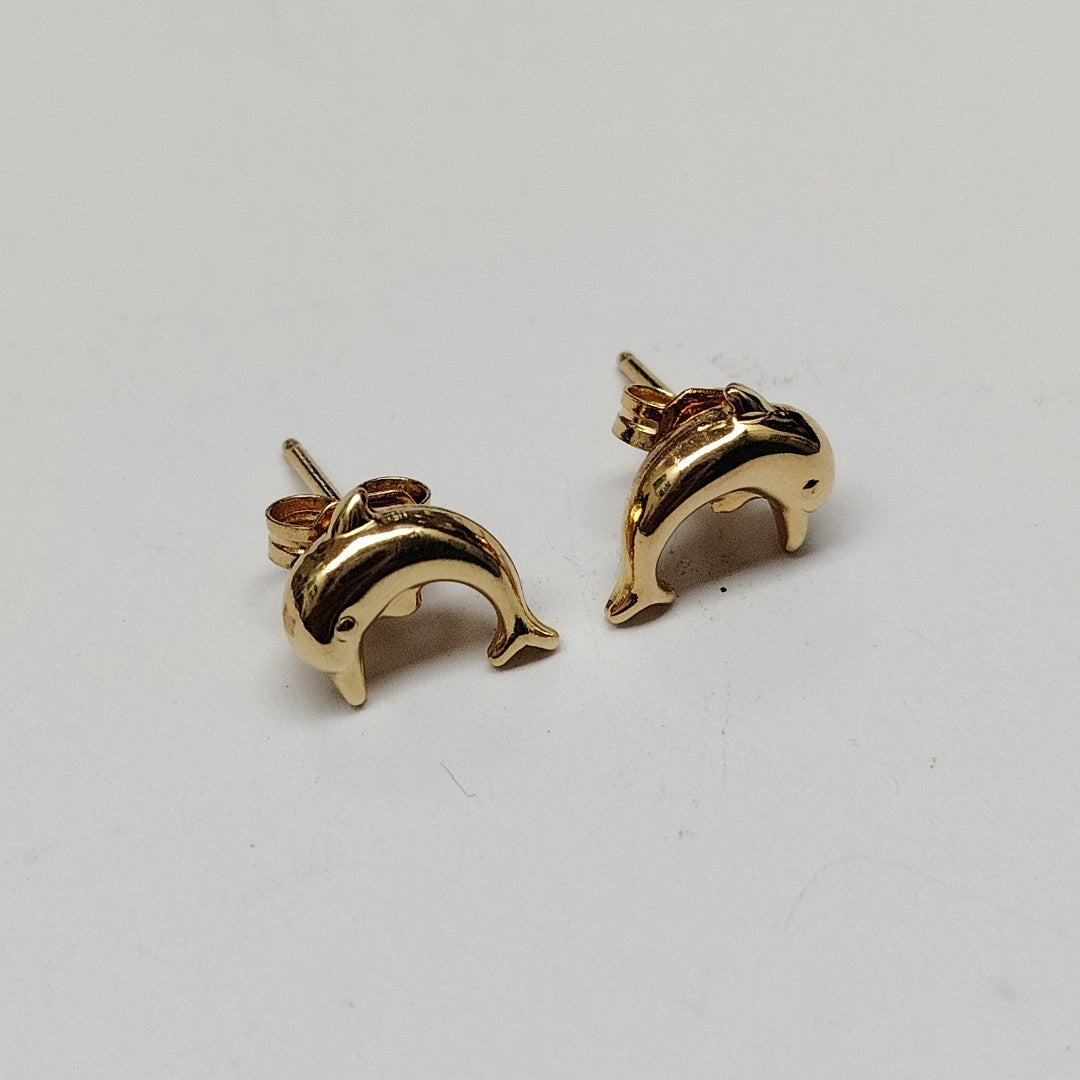 ARETES PAR ORO 18 K 1.7 GRMS (SEMINUEVO)