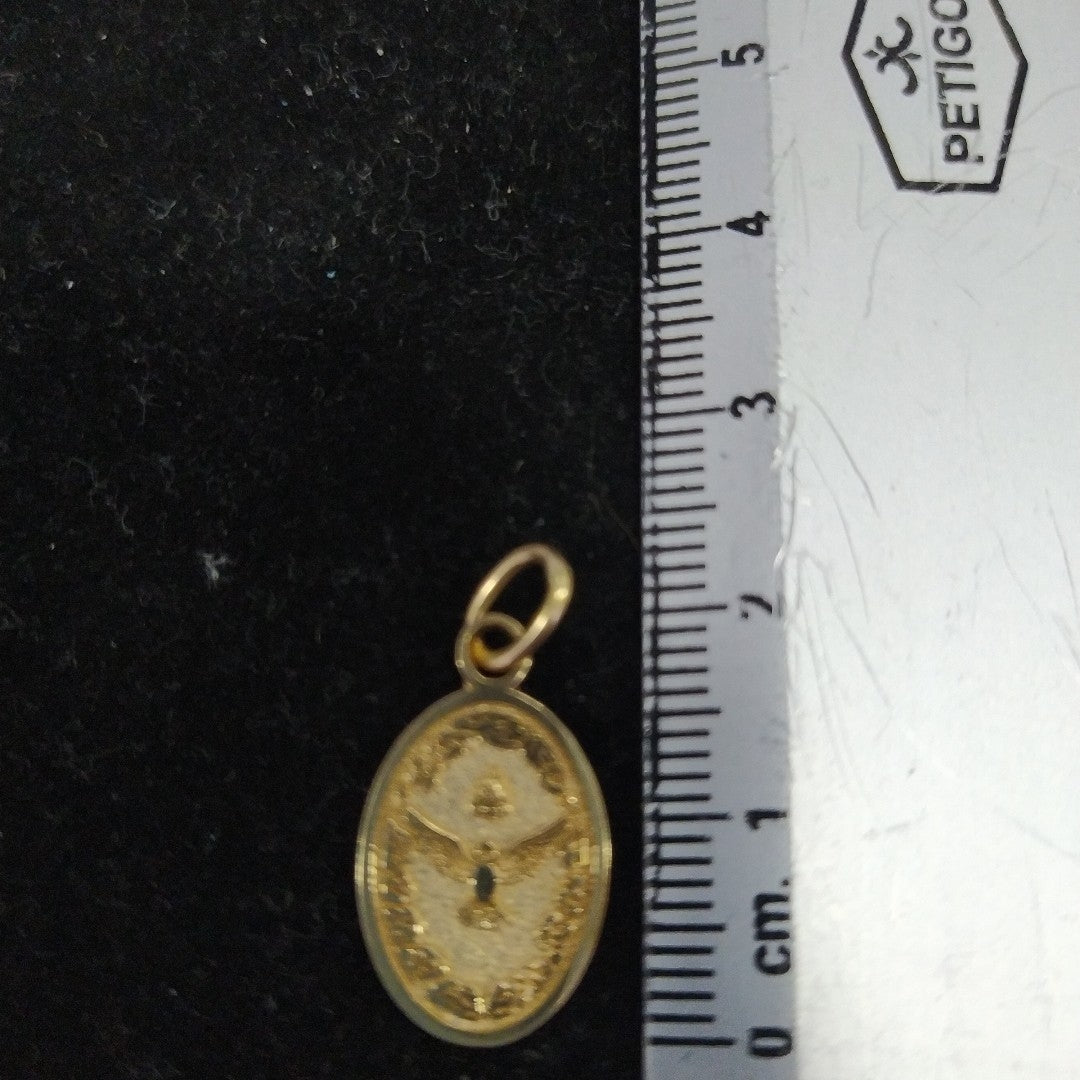 MEDALLA PERSONAL ORO 14 K 1.6 GRMS (SEMINUEVO)