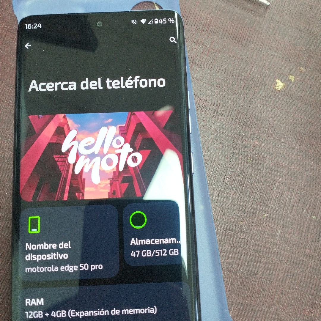 CELULAR MOTOROLA EDGE 50 PRO XT2403-2 (2024) 512 GB 12 GB RAM (SEMINUEVO)