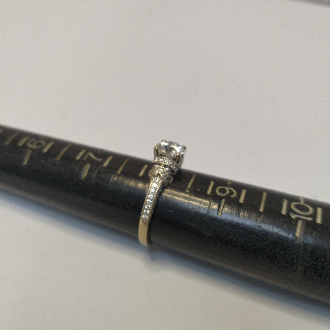 ANILLITO ORO BLANCO 18 K 3,80 GRMS (SEMINUEVO)