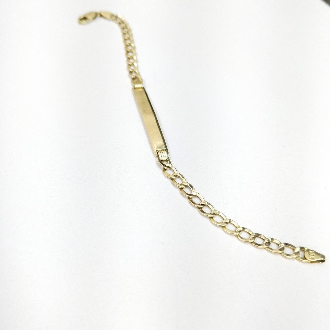 ESCLAVA ORO 10 K 3.9 GRMS (SEMINUEVO)