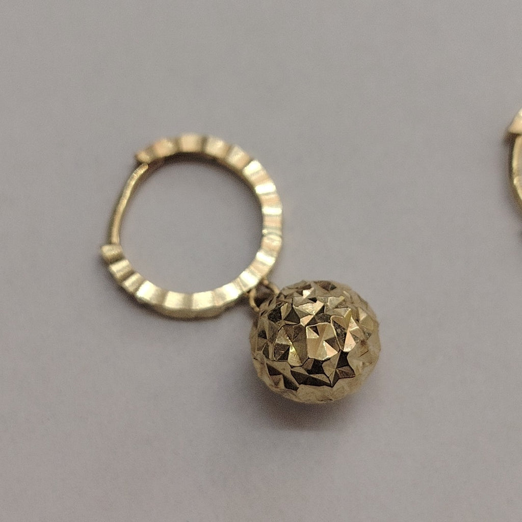 ARRACADAS PAR ORO 14 K 2 GRMS (SEMINUEVO)