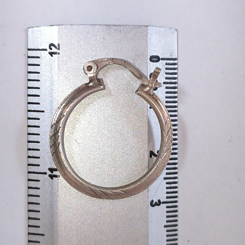 ARRACADAS PAR PLATA 3.3 GRMS (SEMINUEVO)