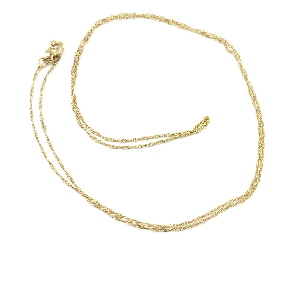 CADENA ORO 10 K 1.1 GRMS (SEMINUEVO)