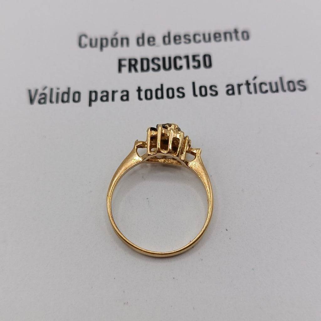 ANILLO ORO 14 K 2.3 GRMS (SEMINUEVO)