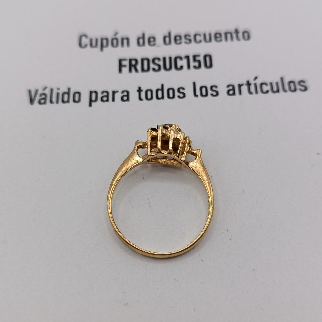ANILLO ORO 14 K 2.3 GRMS (SEMINUEVO)