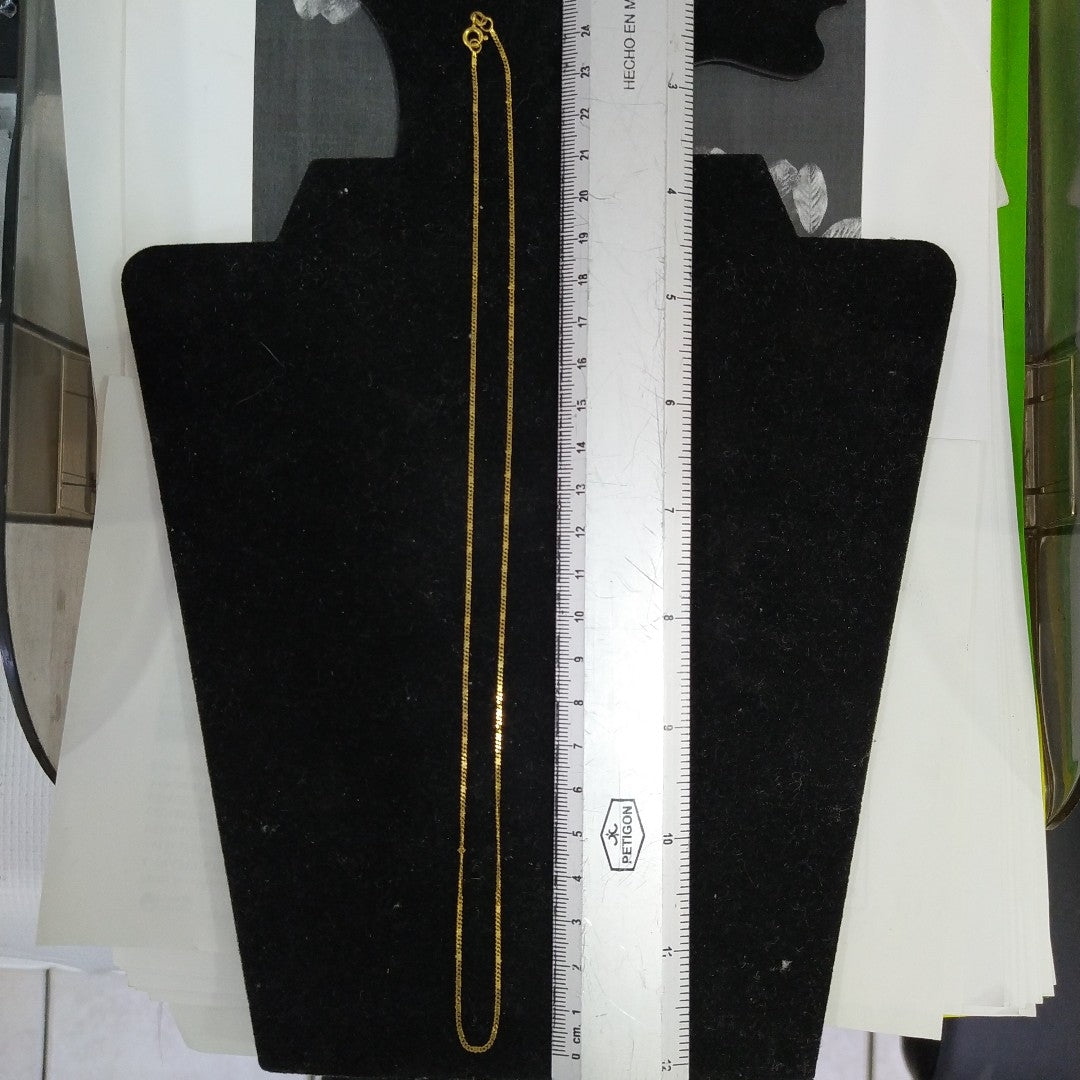 CADENA ORO 14 K 2.2 GRMS (SEMINUEVO)
