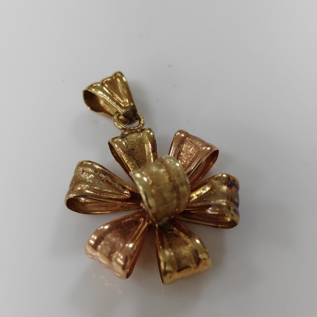 DIJE ORO COMBINADO 14 K 1.9 GRMS (SEMINUEVO)