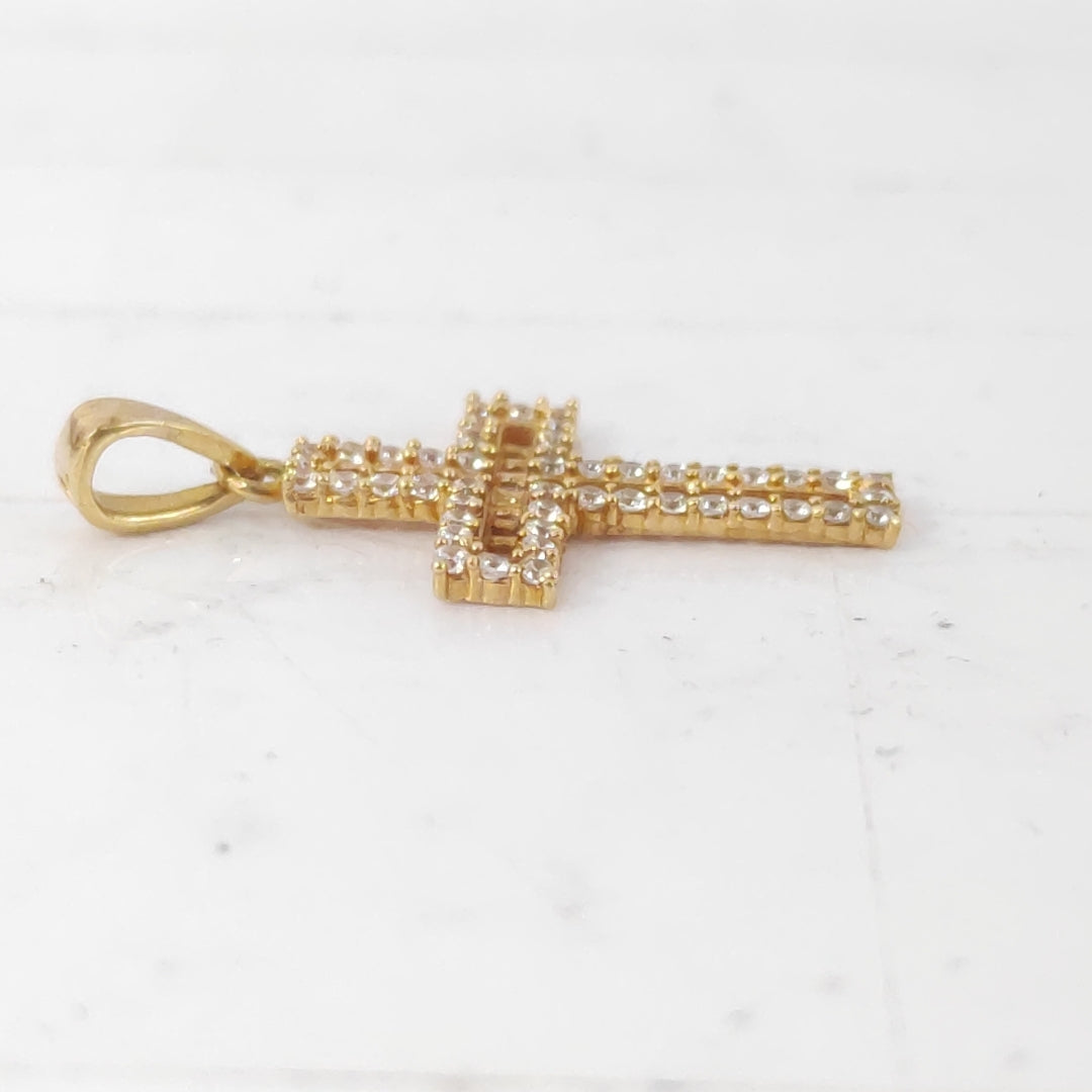 CRUZ, DIJE ORO 18 K 1.4 GRMS (SEMINUEVO)