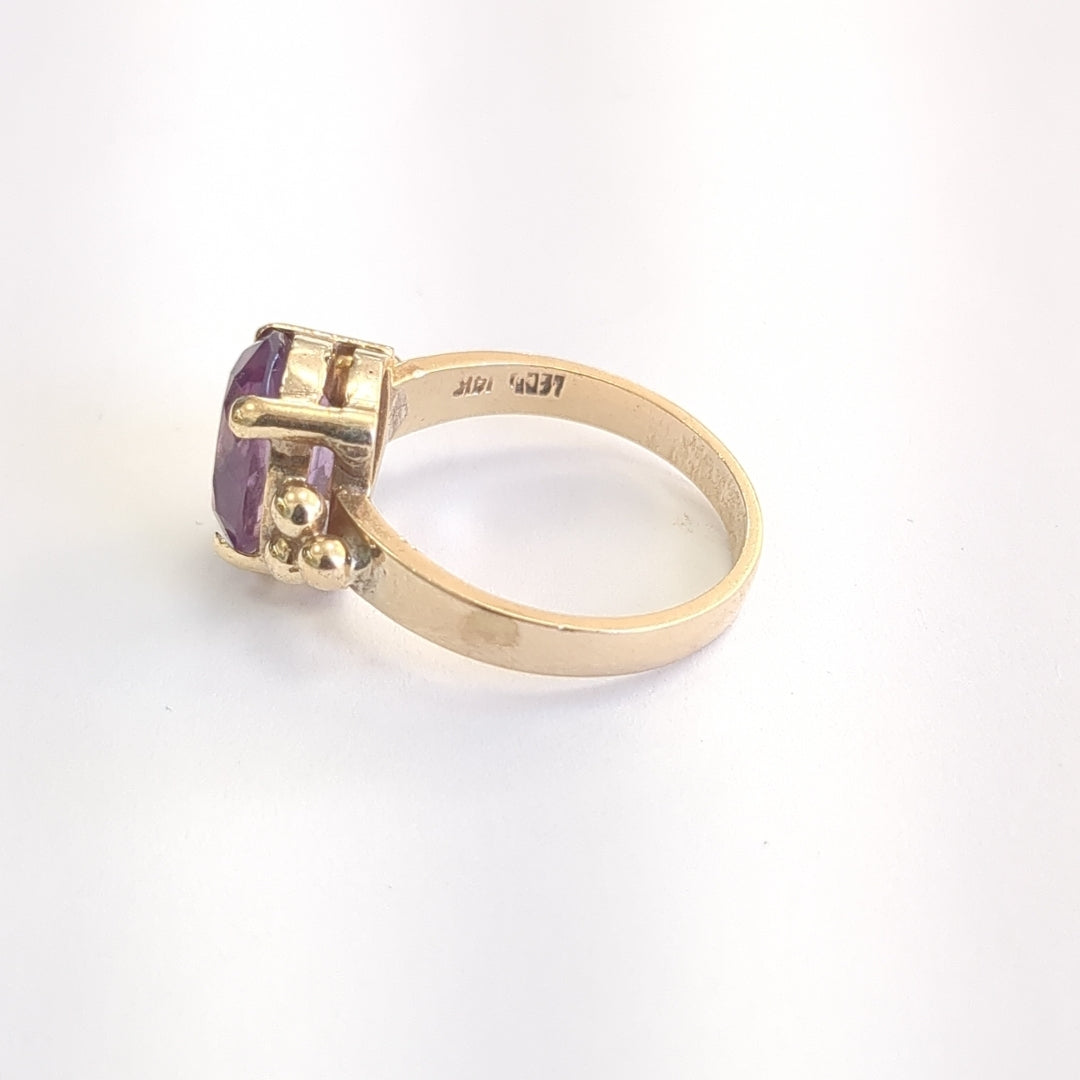 ANILLO ORO 14 K 5.3 GRMS (SEMINUEVO)