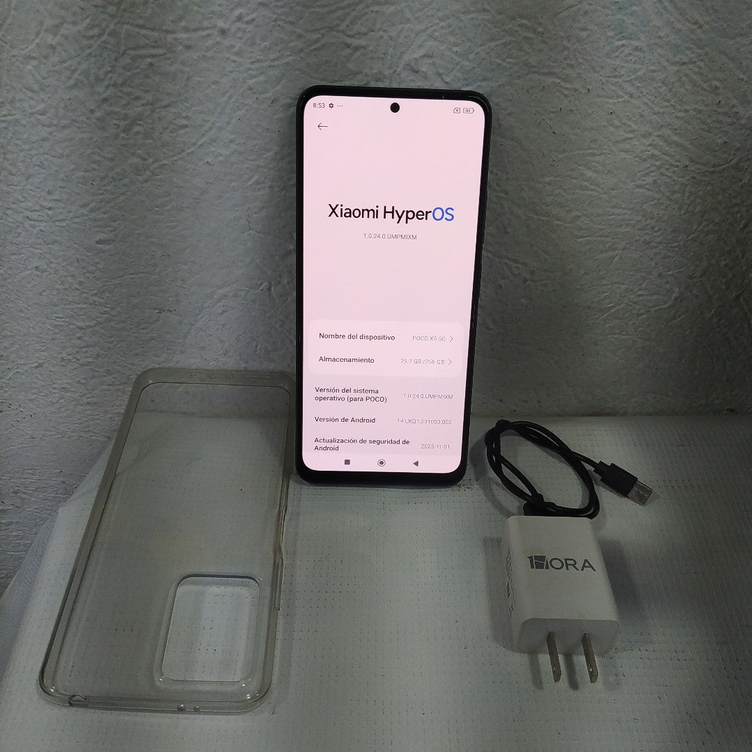 CELULAR XIAOMI POCO X5 22111317PG (2023) 256 GB 8 GB RAM (SEMINUEVO)