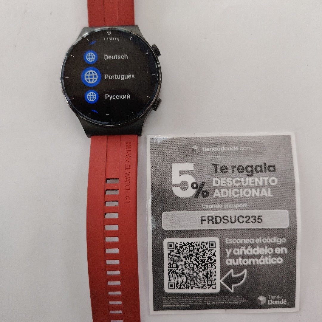 SMARTWATCH HUAWEI WATCH GT 2 PRO VID-B19 46 MM GPS (SEMINUEVO)