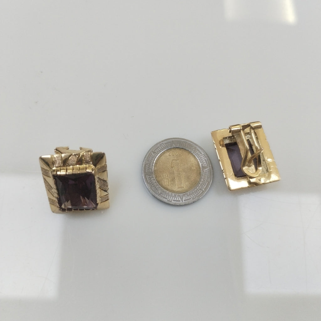 ARETES PAR ORO 8 K 9.2 GRMS (SEMINUEVO)