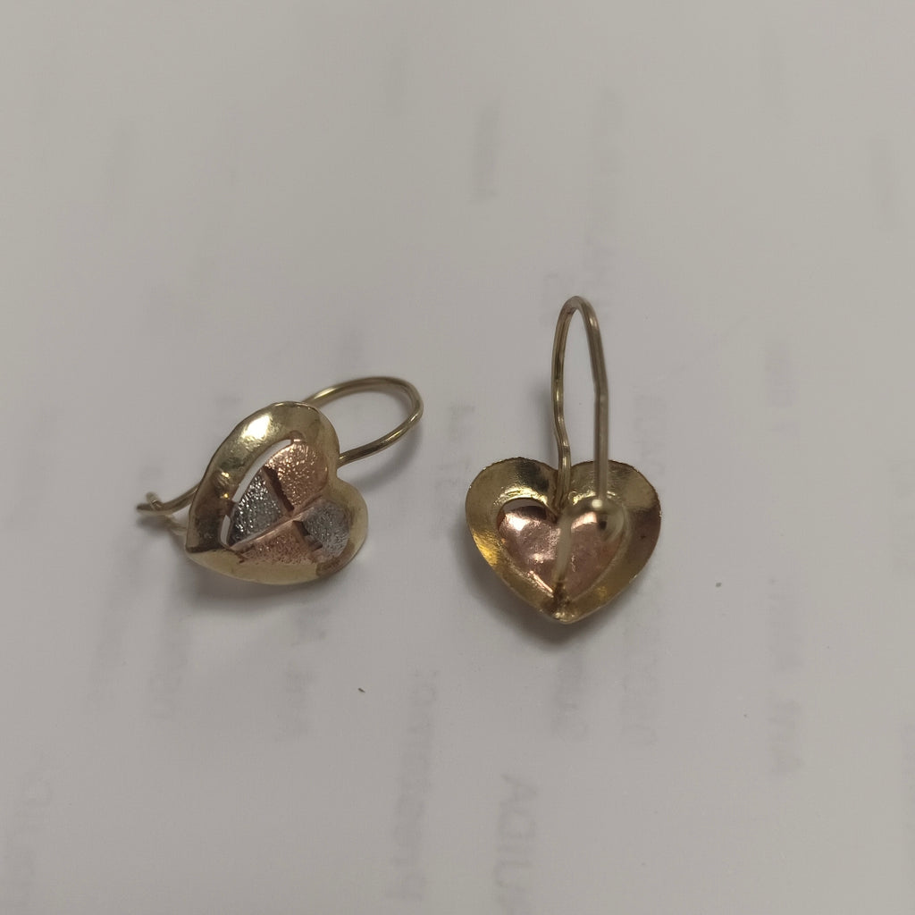 ARETES PAR ORO 14 K 1.5 GRMS (SEMINUEVO)