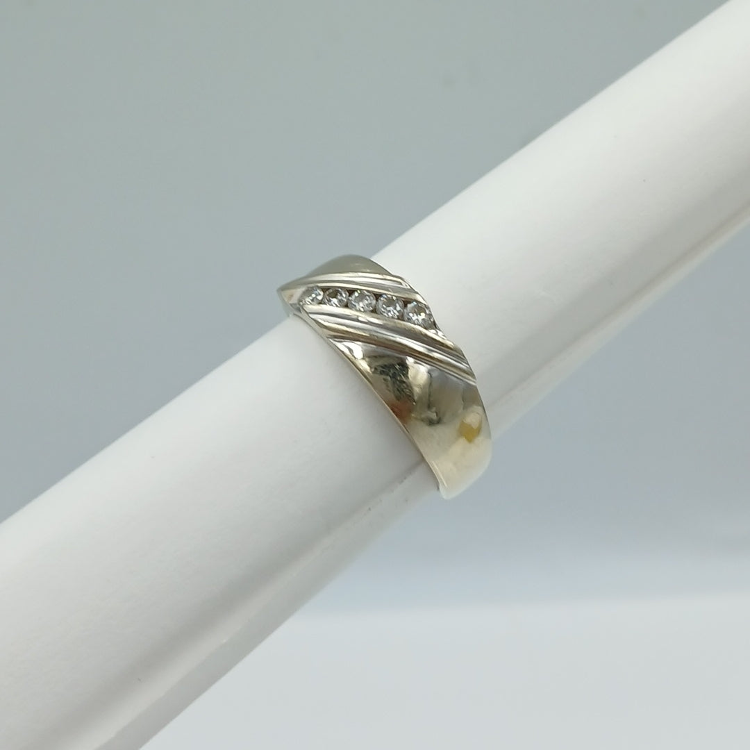 ARGOLLA ORO, ORO BLANCO 14 K 7.1 GRMS (SEMINUEVO)