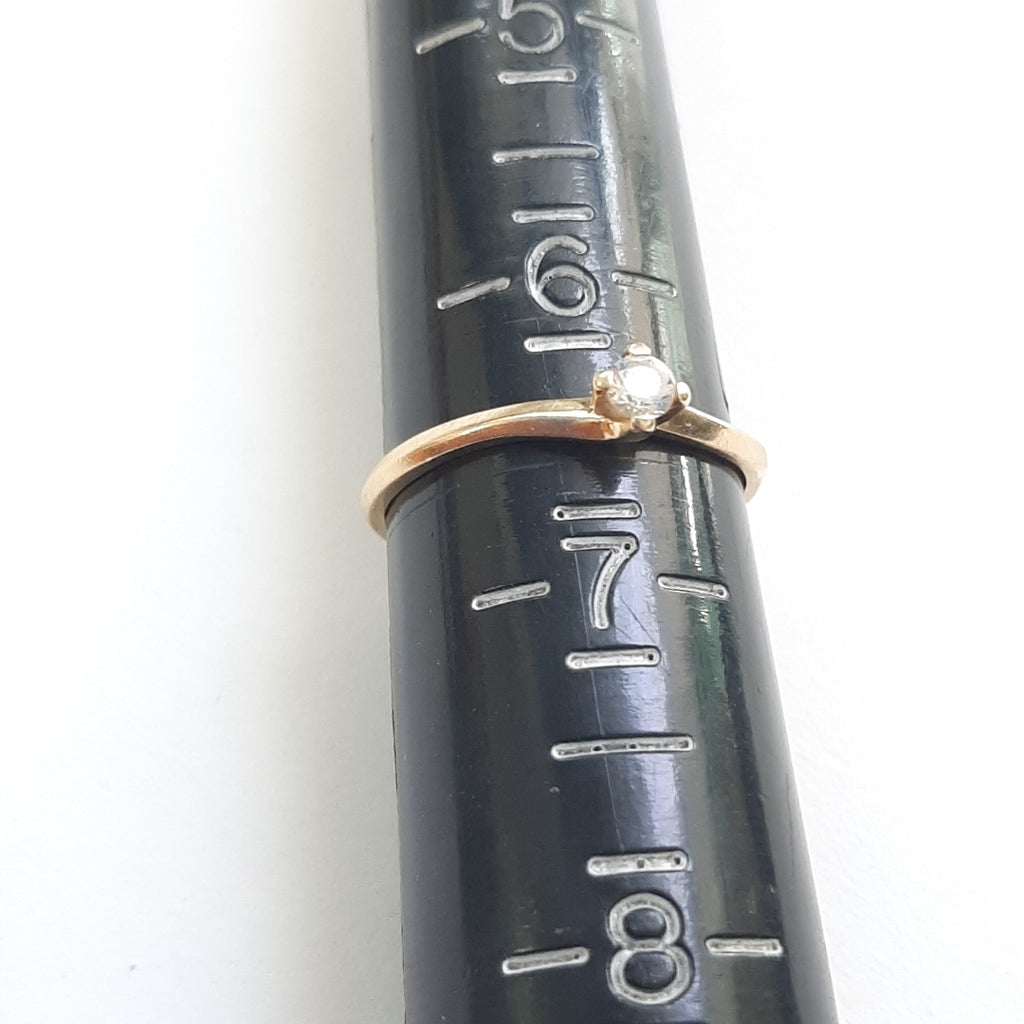 ANILLITO ORO 14 K 1.1 GRMS (SEMINUEVO)