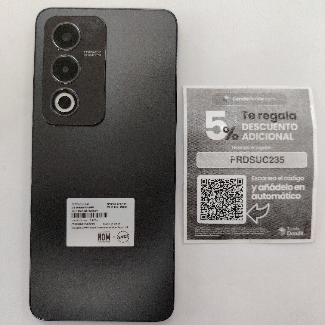 CELULAR OPPO  A80 5G CPH2639 (2024) 256 GB 8 GB RAM (SEMINUEVO)