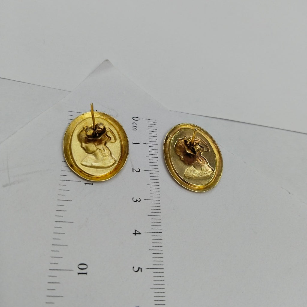 BROQUELES PAR ORO 10 K 4,00 GRMS (SEMINUEVO)