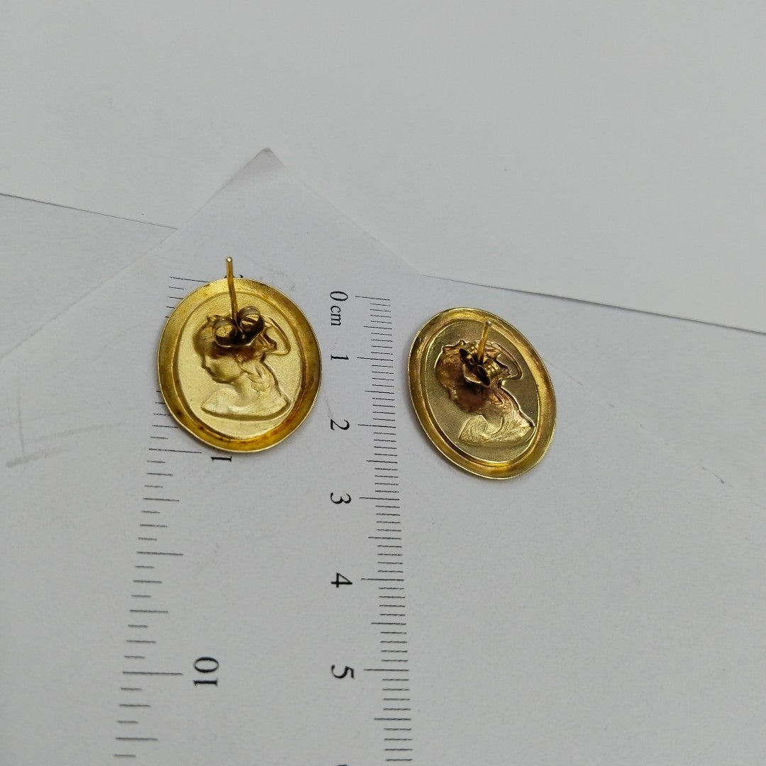 BROQUELES PAR ORO 10 K 4,00 GRMS (SEMINUEVO)