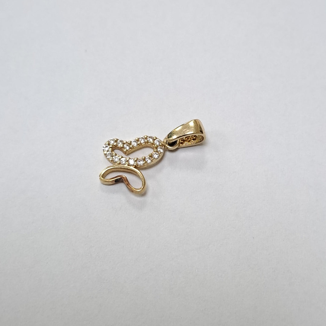 DIJE ORO 14 K 0.6 GRMS (SEMINUEVO)