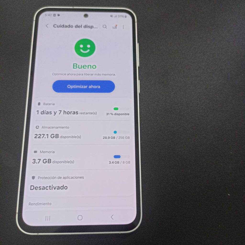 CELULAR SAMSUNG GALAXY S23 FE SM-S711B (2023) 256 GB 8 GB RAM (SEMINUEVO)