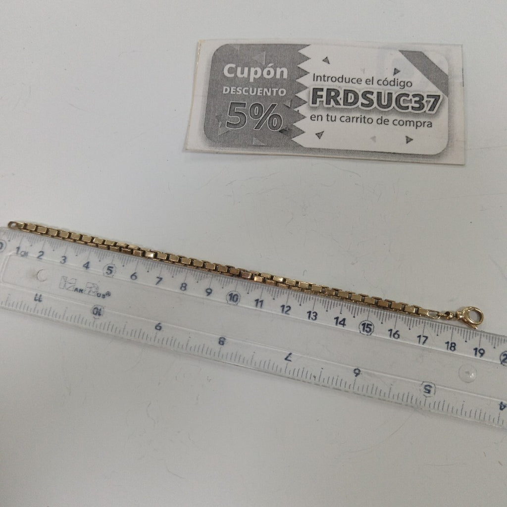 PULSERA ORO 10 K 6.9 GRMS (SEMINUEVO)