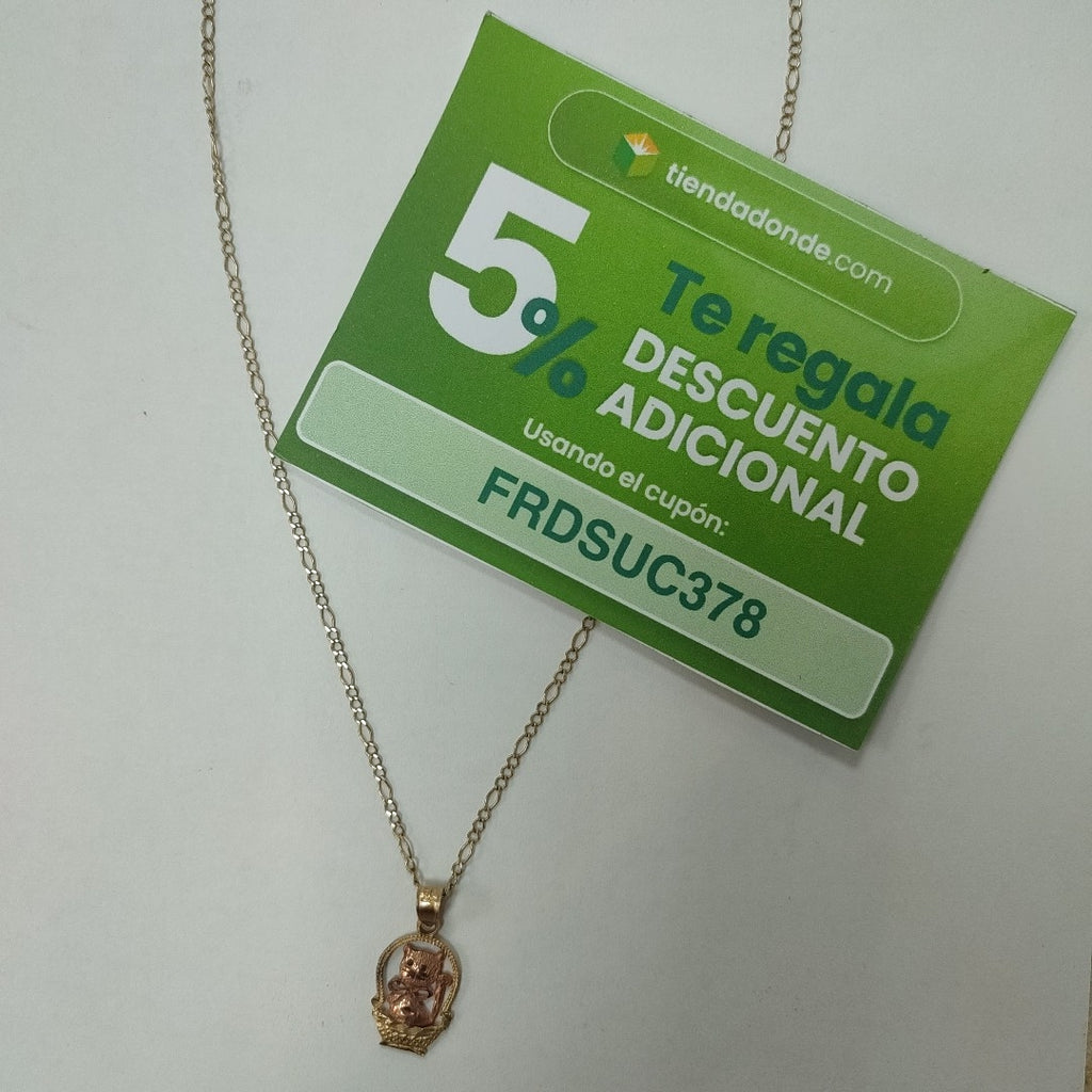 CADENA ORO 10 K 3.4 GRMS (SEMINUEVO)