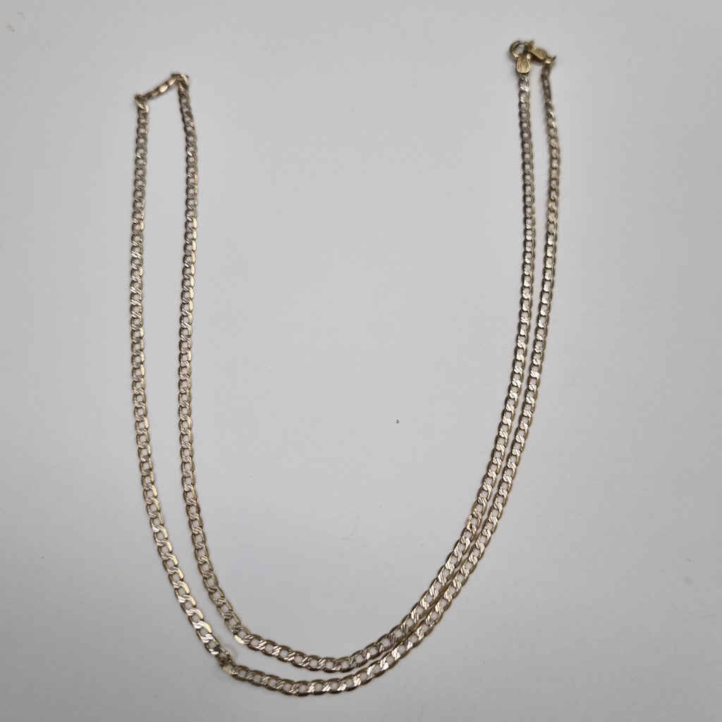CADENA ORO, RODIADO 10 K 3.9 GRMS (SEMINUEVO)