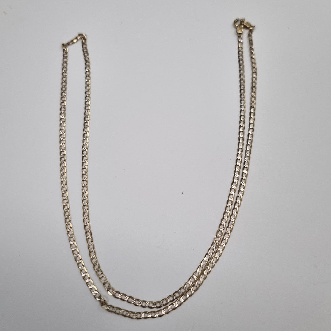 CADENA ORO, RODIADO 10 K 3.9 GRMS (SEMINUEVO)