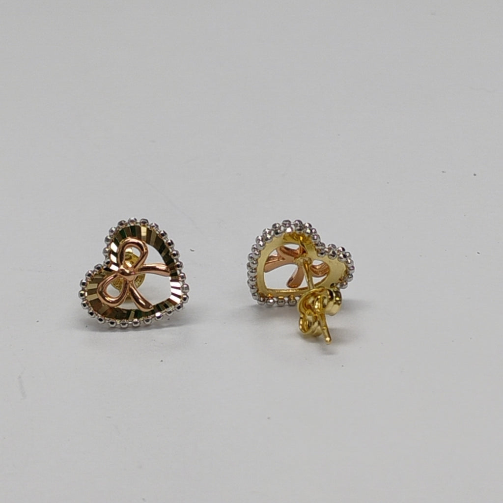 BROQUELES PAR ORO, ORO COMBINADO 14 K 2.1 GRMS (SEMINUEVO)