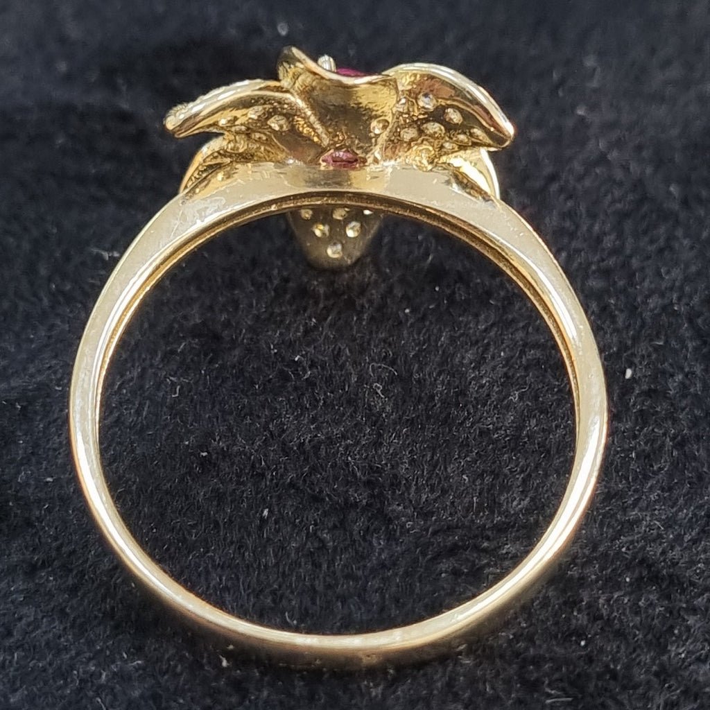 ANILLOS DAMA ORO 14K 3 (NUEVO)