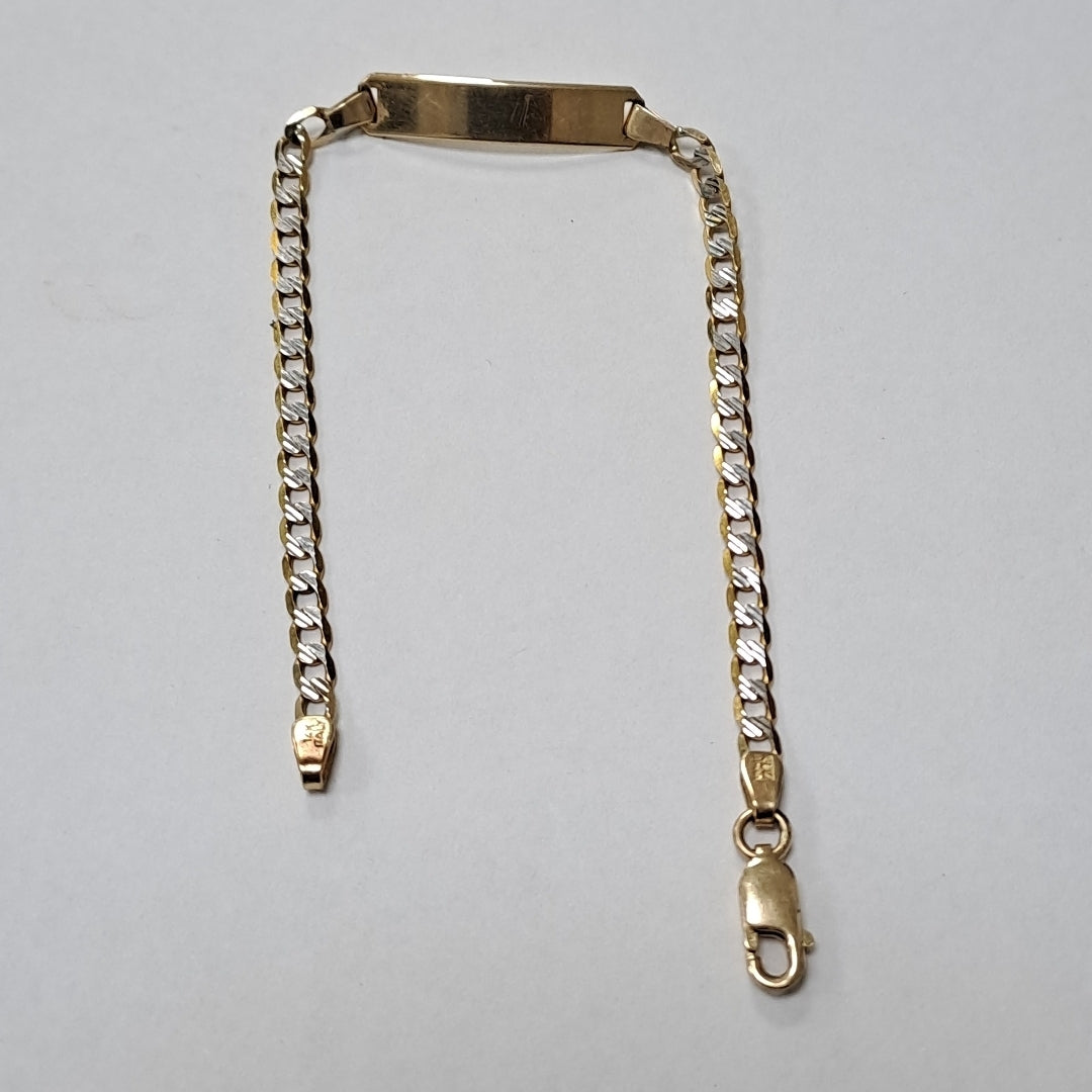 ESCLAVA ORO 14 K 3.2 GRMS (SEMINUEVO)