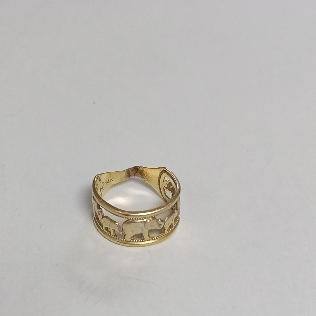 ANILLO ORO 14 K 3 GRMS (SEMINUEVO)