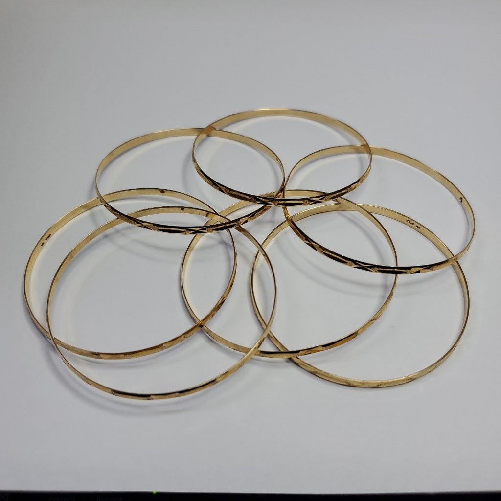 SEMANARIO DE PULSERAS ORO 14 K 33,00 GRMS (SEMINUEVO)