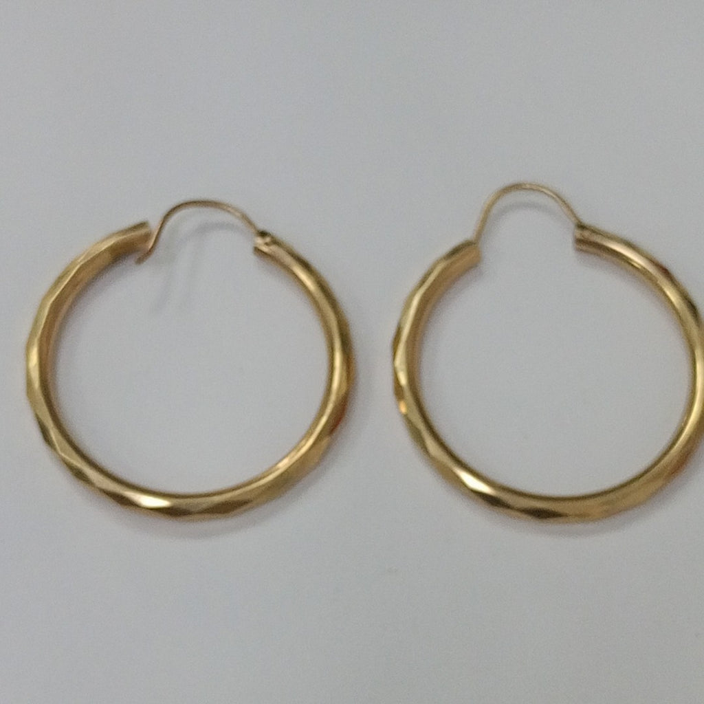 ARRACADAS PAR ORO 14 K 5.6 GRMS (SEMINUEVO)