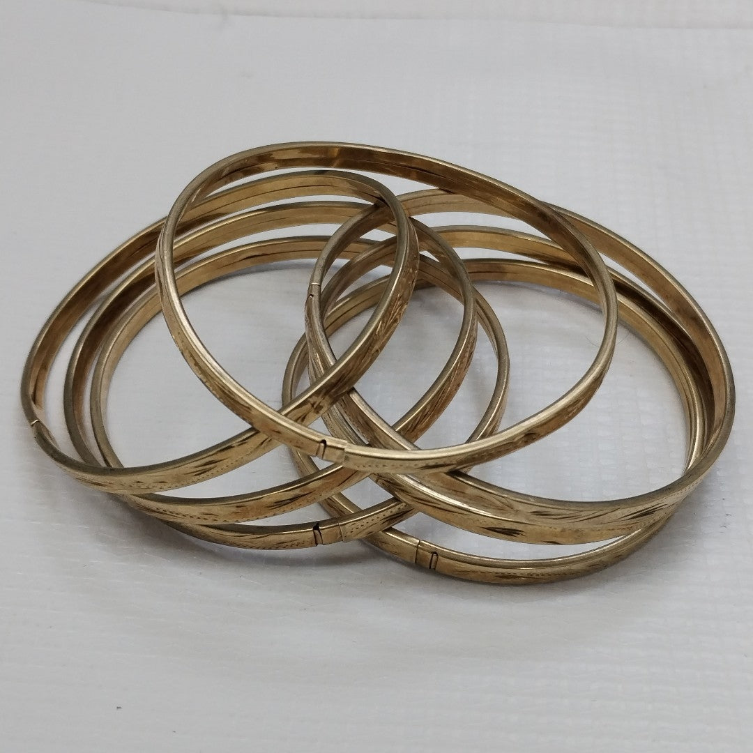 SEMANARIO DE PULSERAS ORO 10 K 32.9 GRMS (SEMINUEVO)